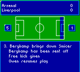 Soccer Manager (Europe) (En,Fr,De,Es) In game screenshot